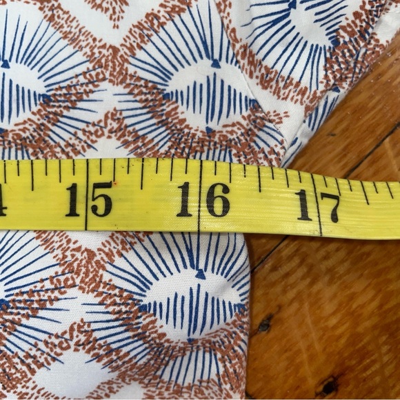 Sita Murt Brown and Blue Print Collared Maxi Dress - Picture 9 of 11